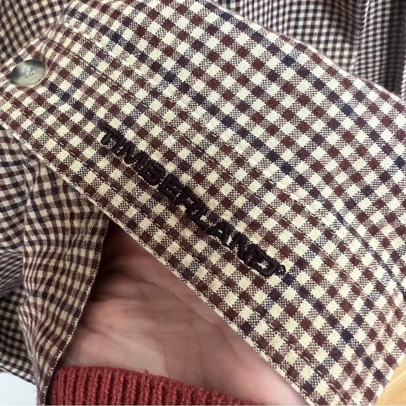 Vintage Timberland soft cotton button down shirt size L - Picture 4 of 7